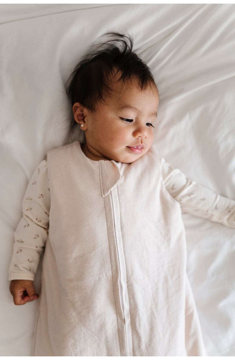 Ely's & Co. Baby Winter Sleep Sack - Wearable Blanket, Alternate, color, Beige