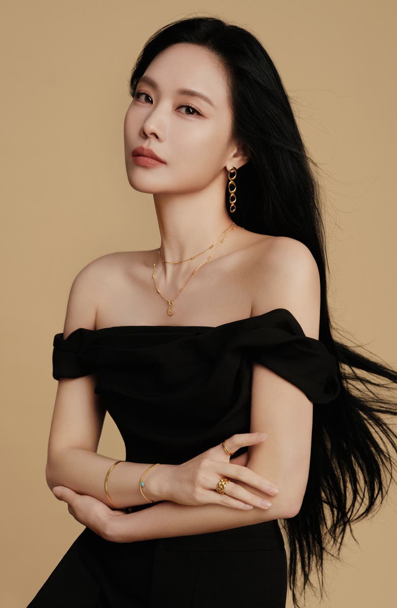 Monica Vinader Eclipse Amazonite Friendship Bracelet, Alternate, color, 18Ct Gold Vermeil / Amazonite