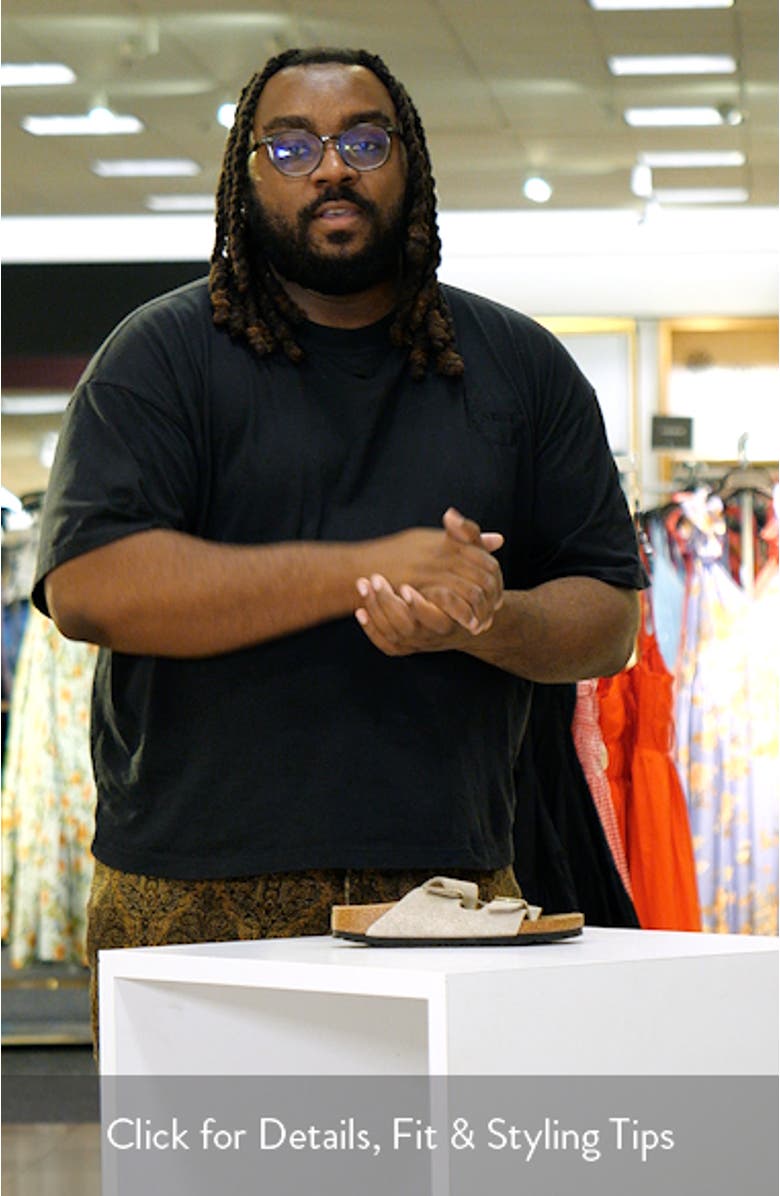 Arizona Shimmer Slide Sandal, sales video thumbnail