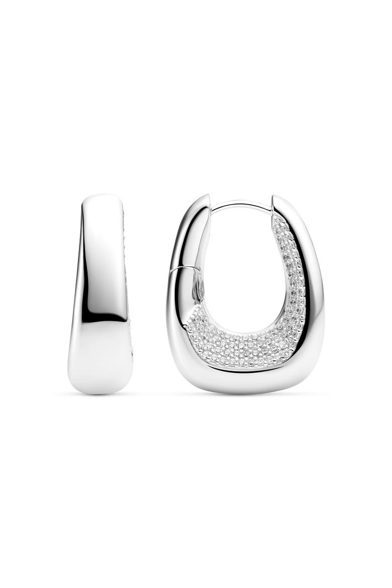 Earrings Borsa, Main, color, 925 Sterling Silver