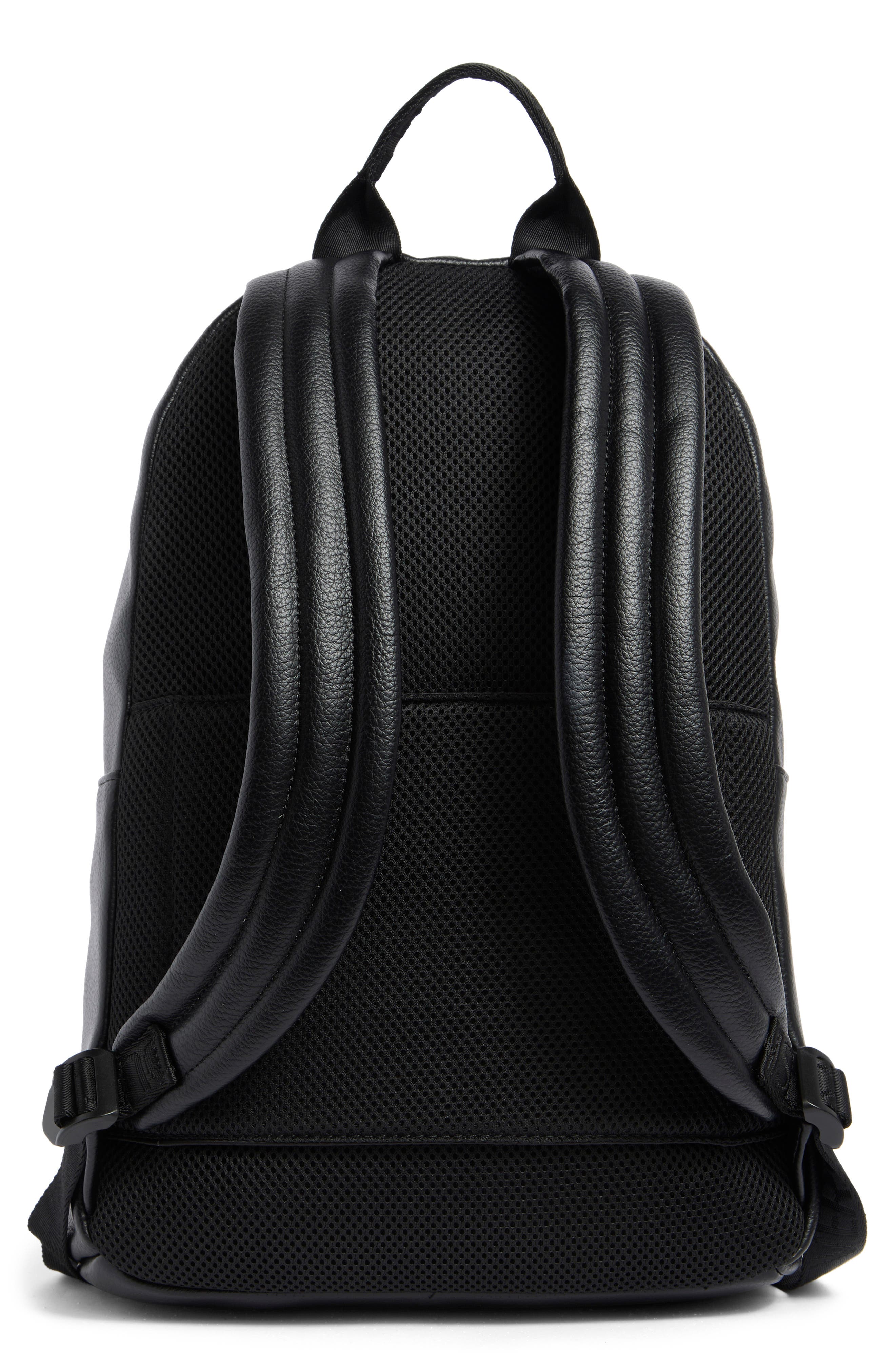 Versace Jeans Range Tactile Logo Leather Backpack | Nordstromrack