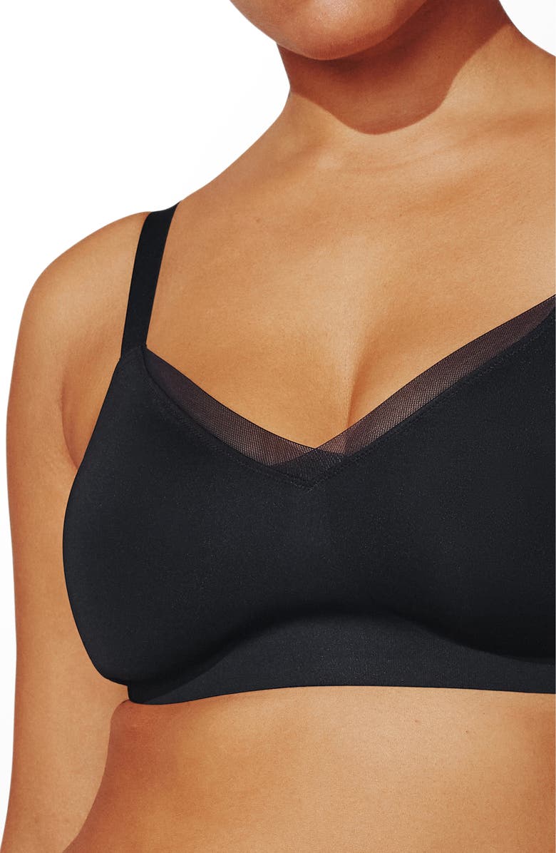 ThirdLove 24/7<sup>®</sup> Classic Wireless Crossover Minimizer Bra, Alternate, color, Black