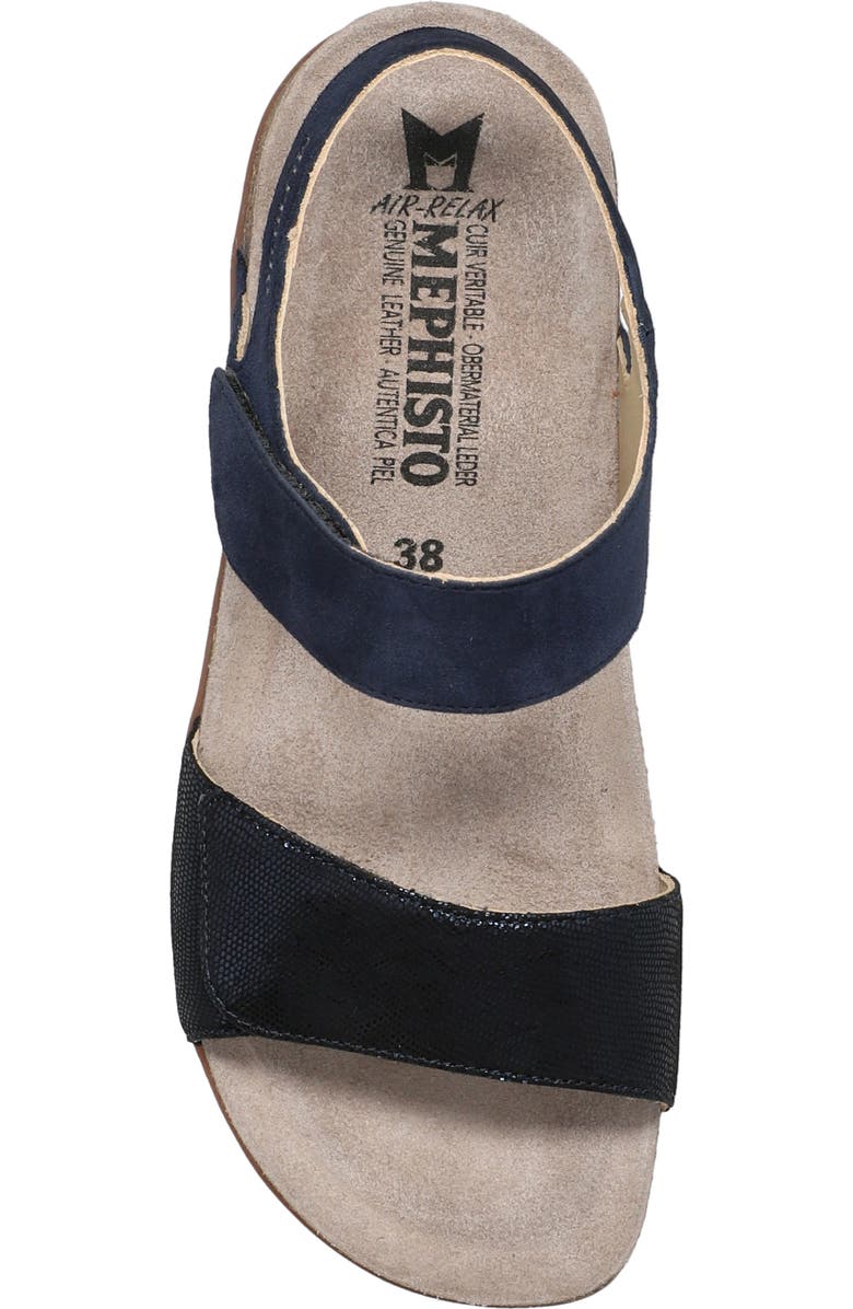 Mephisto Agave Sandal, Alternate, color, Midnight Blue