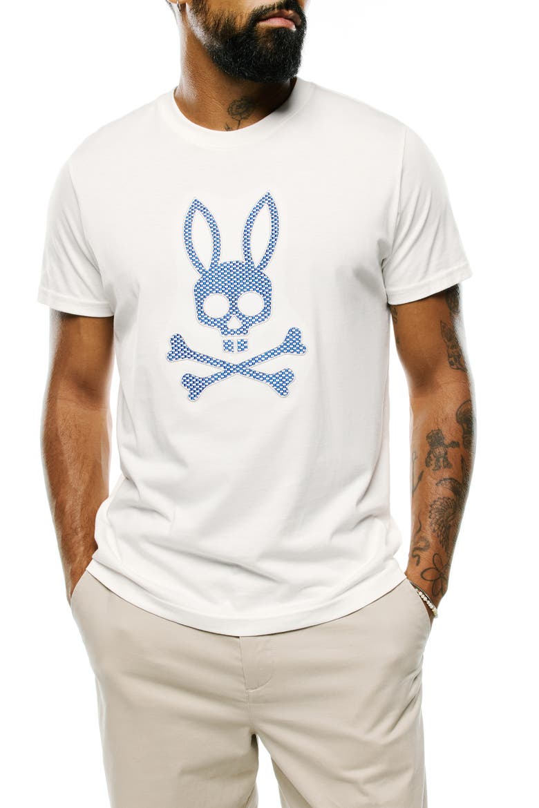Stan Embroidered Pima Cotton T-Shirt, Main, color, ECRU