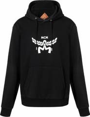 MCM Classic Logo Hoodie in Organic Cotton