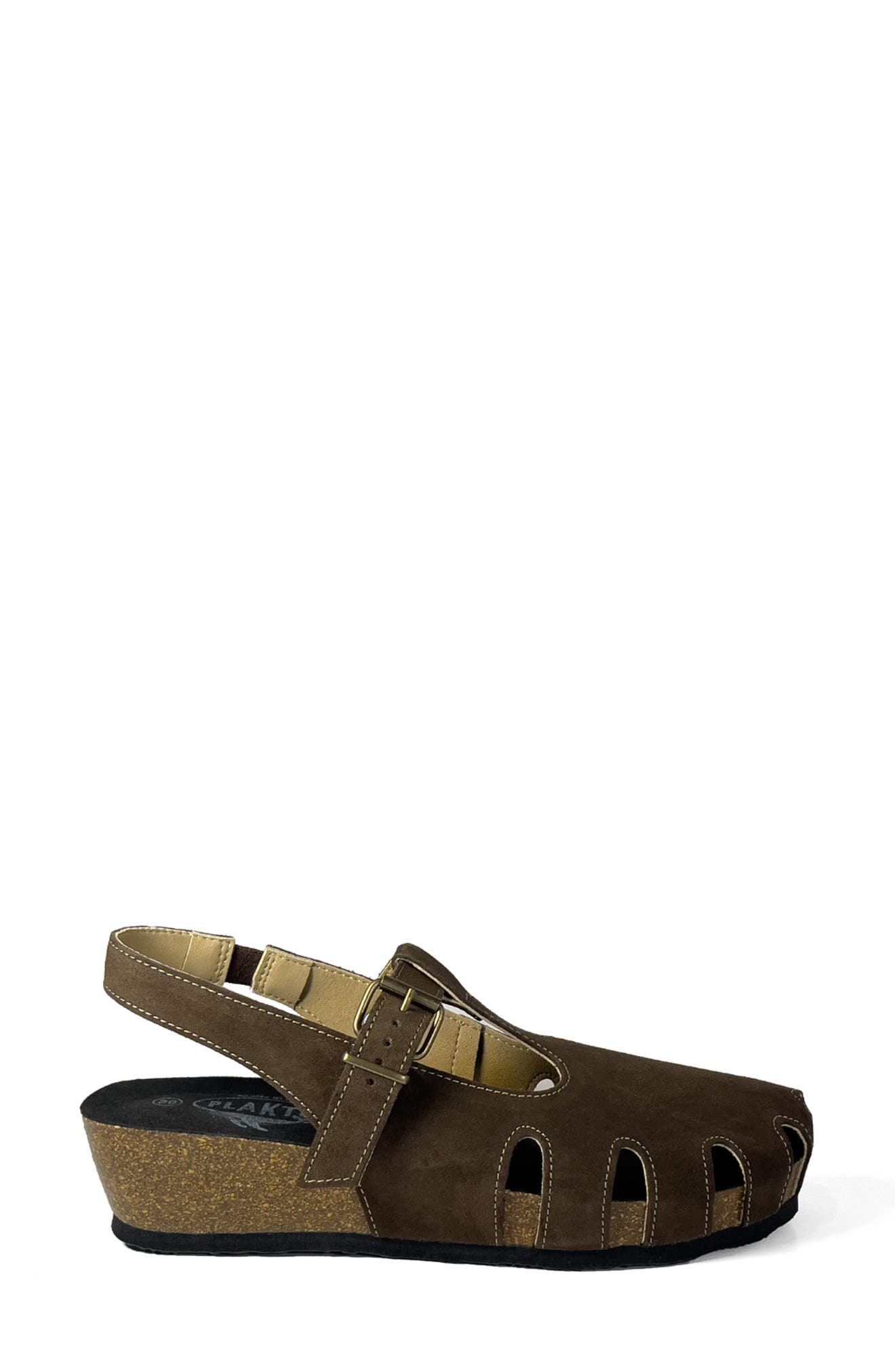 Plakton Amanda Sandal, Alternate, color, Afelpado Marron