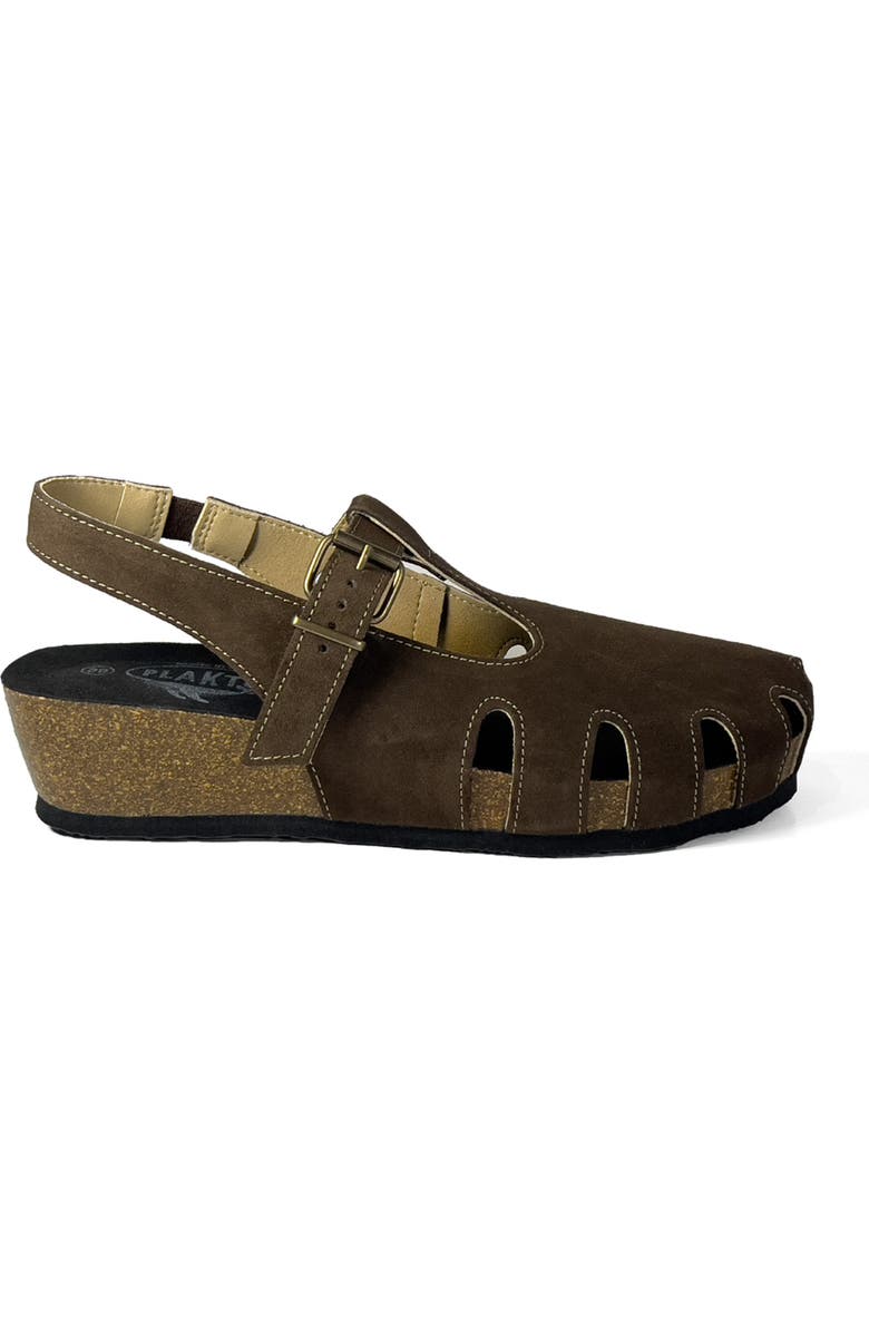 Plakton Amanda Sandal, Alternate, color, Afelpado Marron