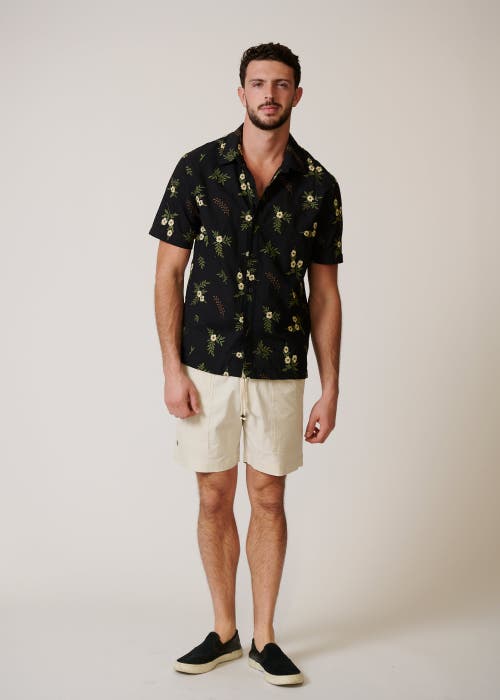 Leisure Lab Jaco Button Up In Midnight