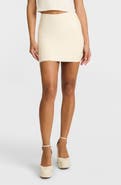 Commando Faux Leather Miniskort