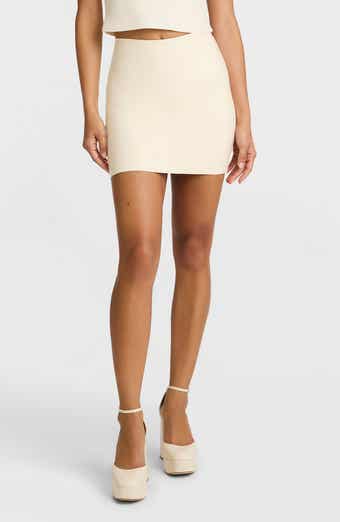 Commando Faux Leather Miniskort