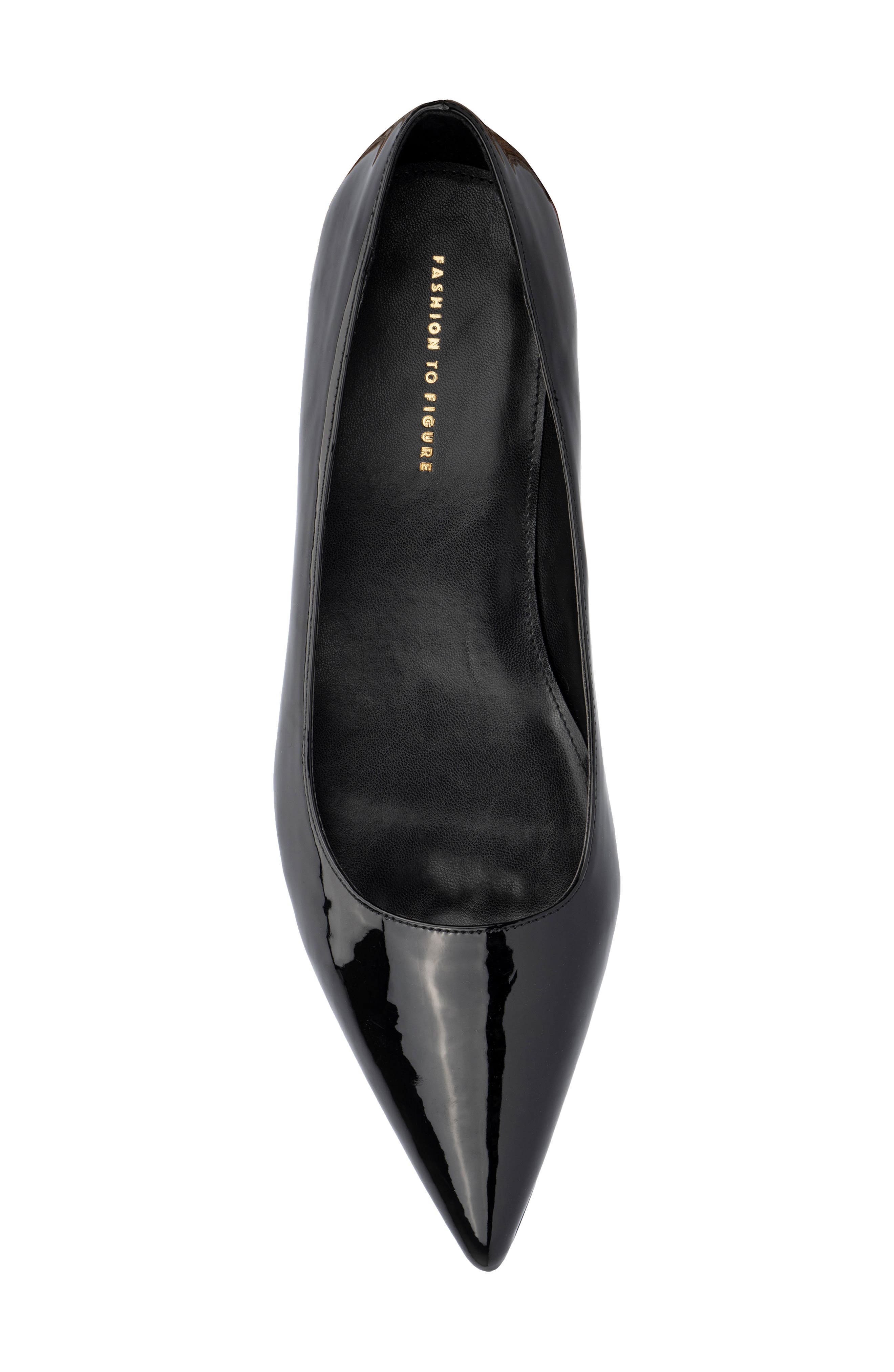 Fashion to Figure Bailey Flat - Wide Width, Alternate, color, 