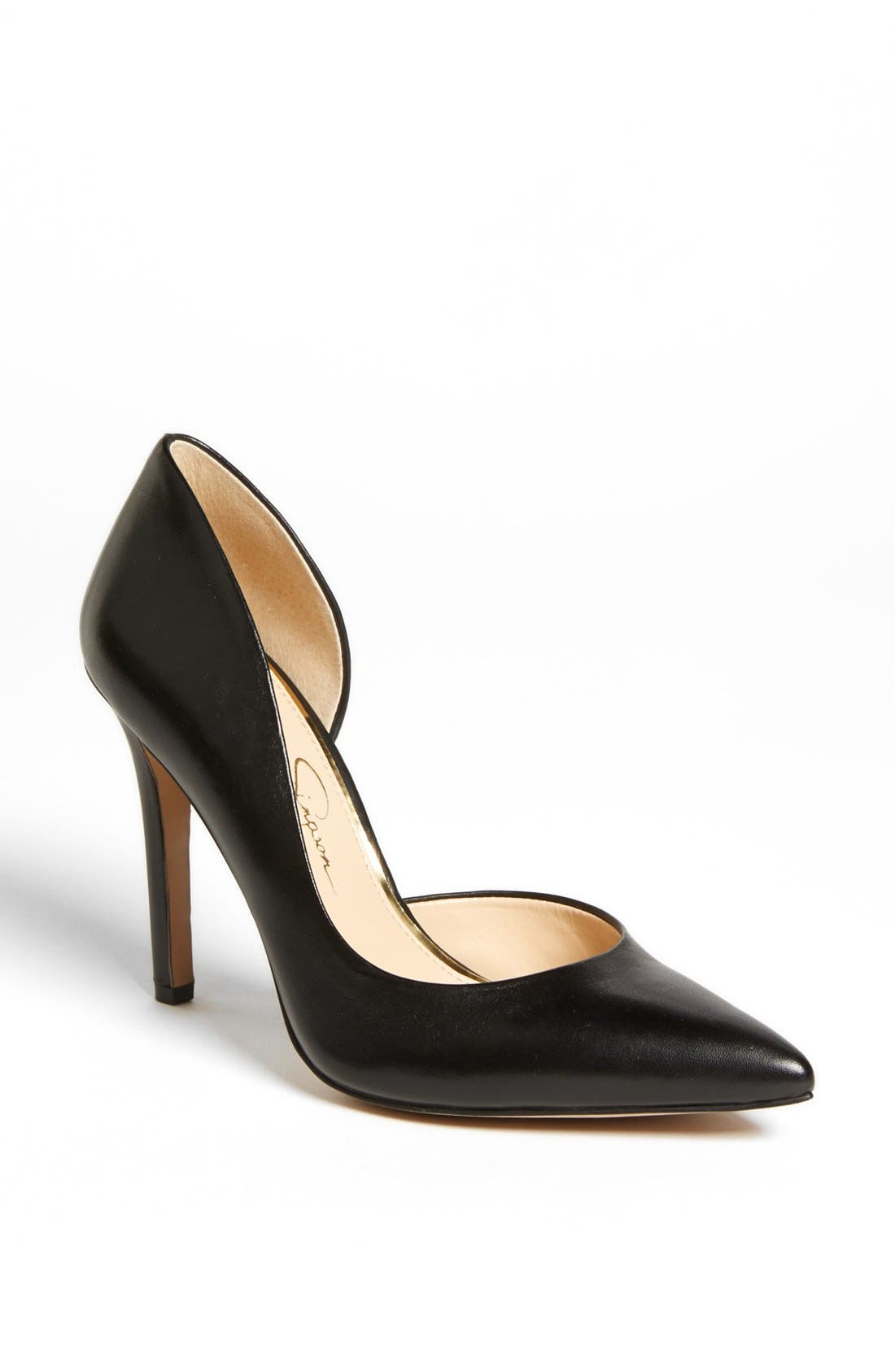 Jessica Simpson 'Claudette' Half d'Orsay Pump, Main, color, 