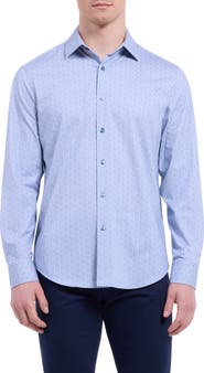 Bugatchi Jimmy OoohCotton® Button-Up Shirt