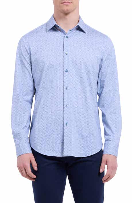 Bugatchi Jimmy OoohCotton® Button-Up Shirt