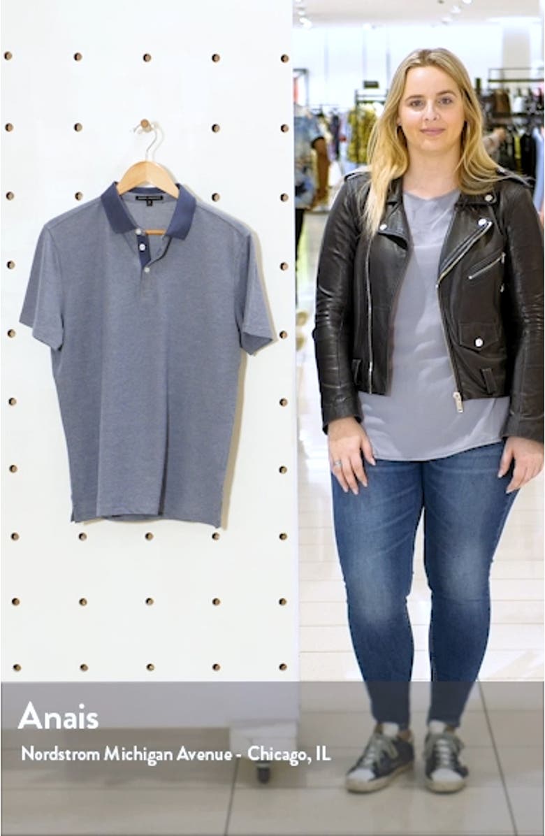 Garman Short Sleeve Piqué Polo, sales video thumbnail