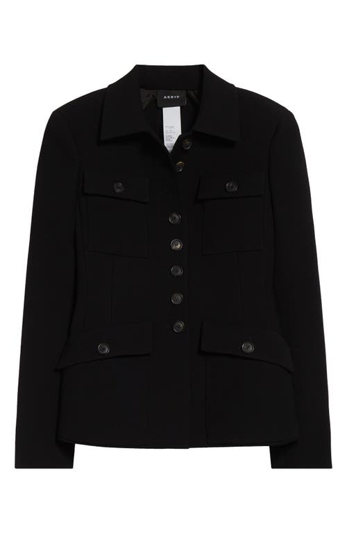 Akris Delia Double Face Virgin Wool Jacket