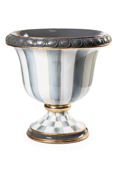 Sterling Stripe Urn