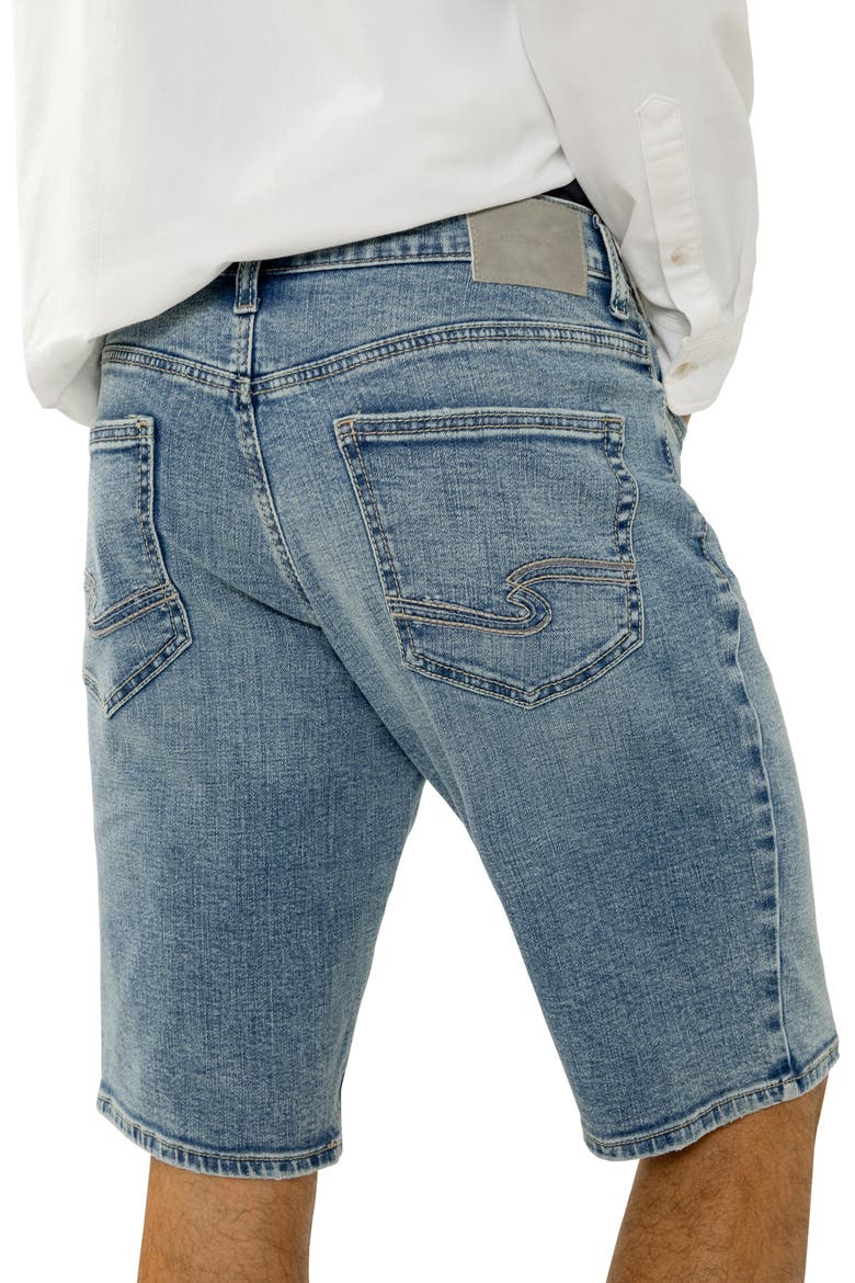 Zac Relaxed Fit Denim Shorts, Alternate, color, SPLIT
