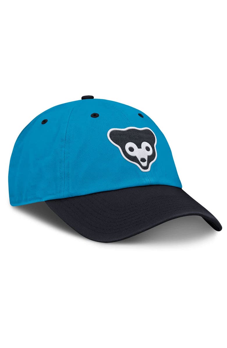 Nike Men's Nike Blue/Navy Chicago Cubs Neon 90s Club Adjustable Hat, Alternate, color, Blue