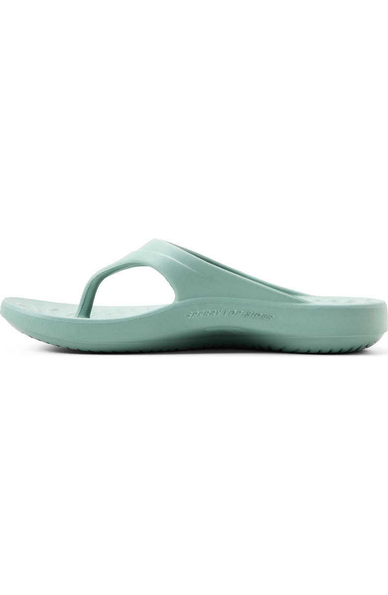 Sperry Flow Flip Flop, Alternate, color, Light Green