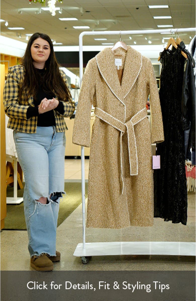 Blanket Stitch Coat, sales video thumbnail