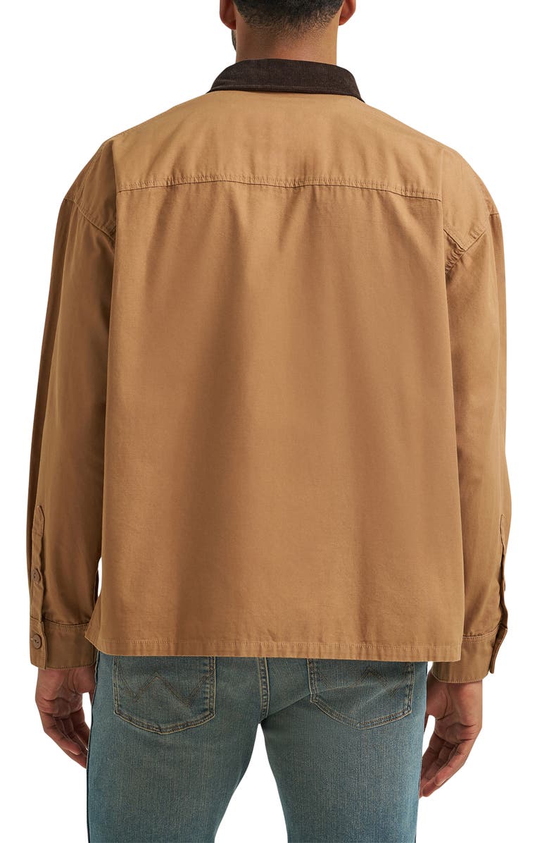 Wrangler Casey Jones Overshirt, Alternate, color, Toasted Coconut
