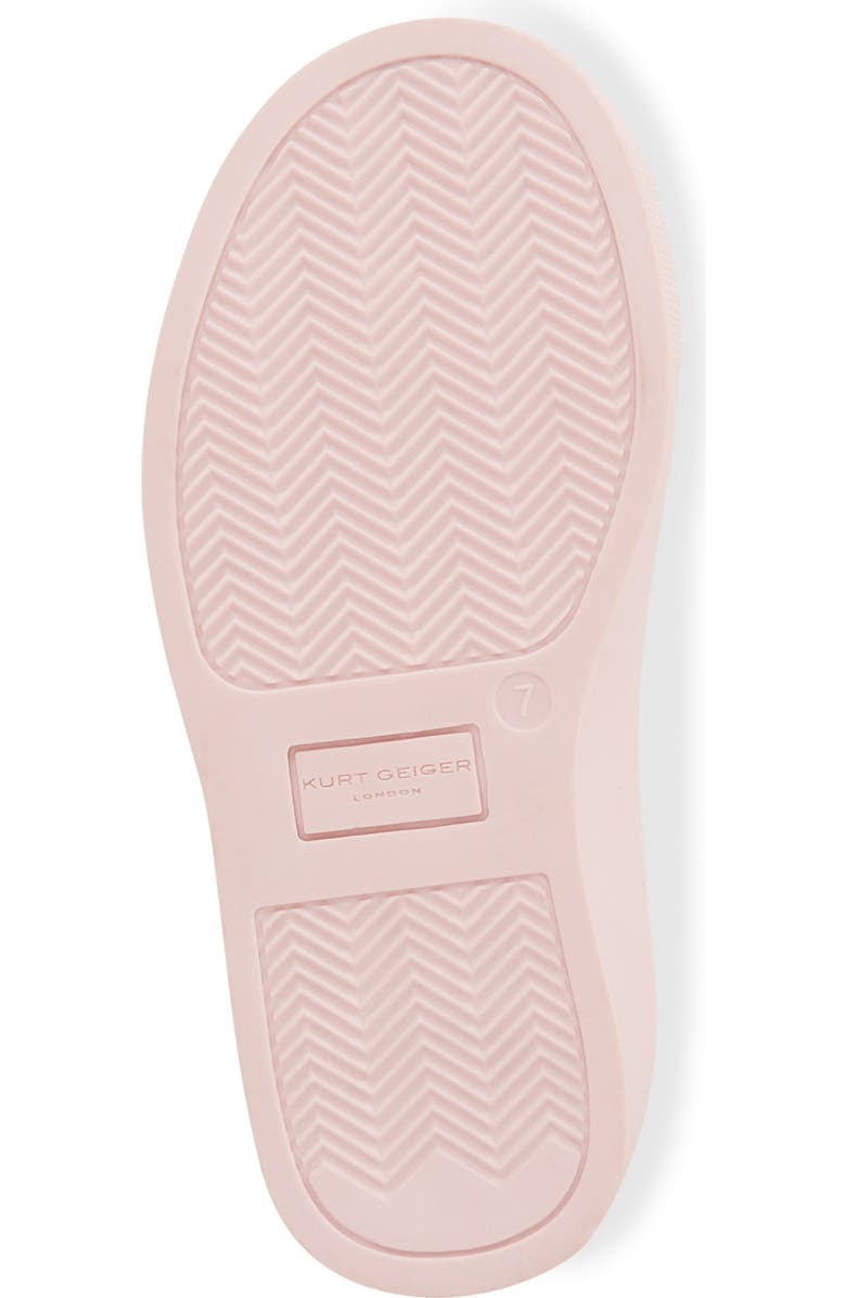 Kurt Geiger London Kids' Mini Laney Eye Platform Sneaker, Alternate, color, Pink
