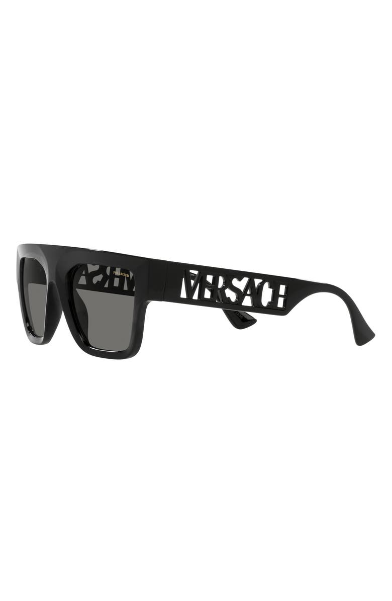 Versace 53mm Square Sunglasses, Alternate, color, 