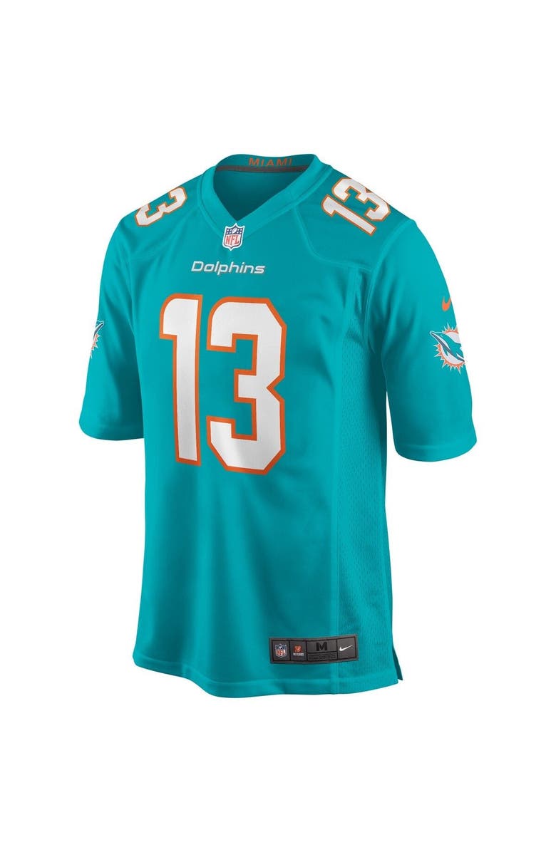 Nike Men's Nike Dan Marino Aqua Miami Dolphins Game Retired Player Jersey, Alternate, color, Aqua