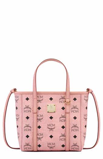 MCM Mini Toni Visetos Coated Canvas Top Handle Shopper Bag
