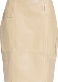 Paloma Wool Miracla Leather Skirt