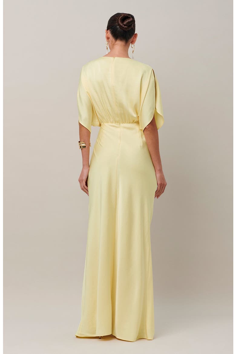 Mona Maxi Dress, Alternate, color, Lemon Sorbet