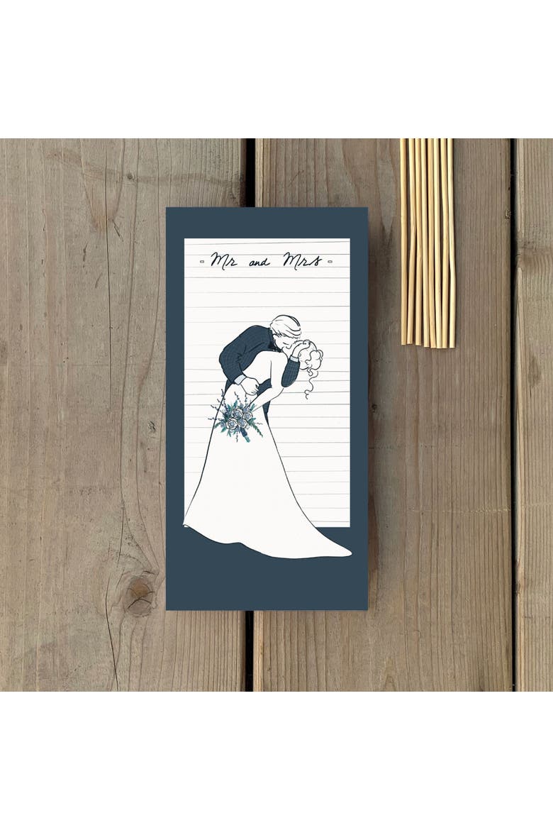 2ct Mr. and Mrs. Long Greeting Card Pack, Alternate, color, Multi-Pack