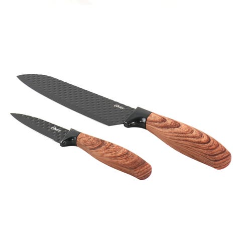 Gunderson 2 Piece Black Stainless Steel Cutlery Set