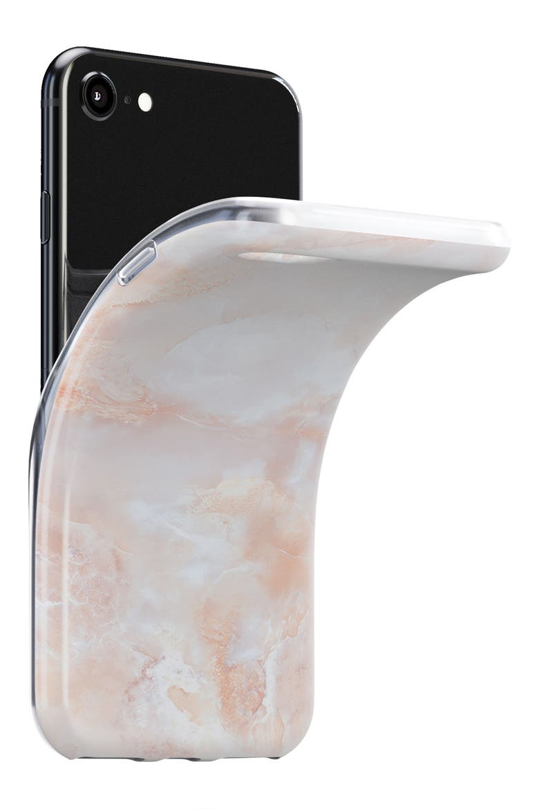 Rose iPhone 6/6s/7/8 & 6/6s/7/8 Plus Case, Alternate, color, PINK