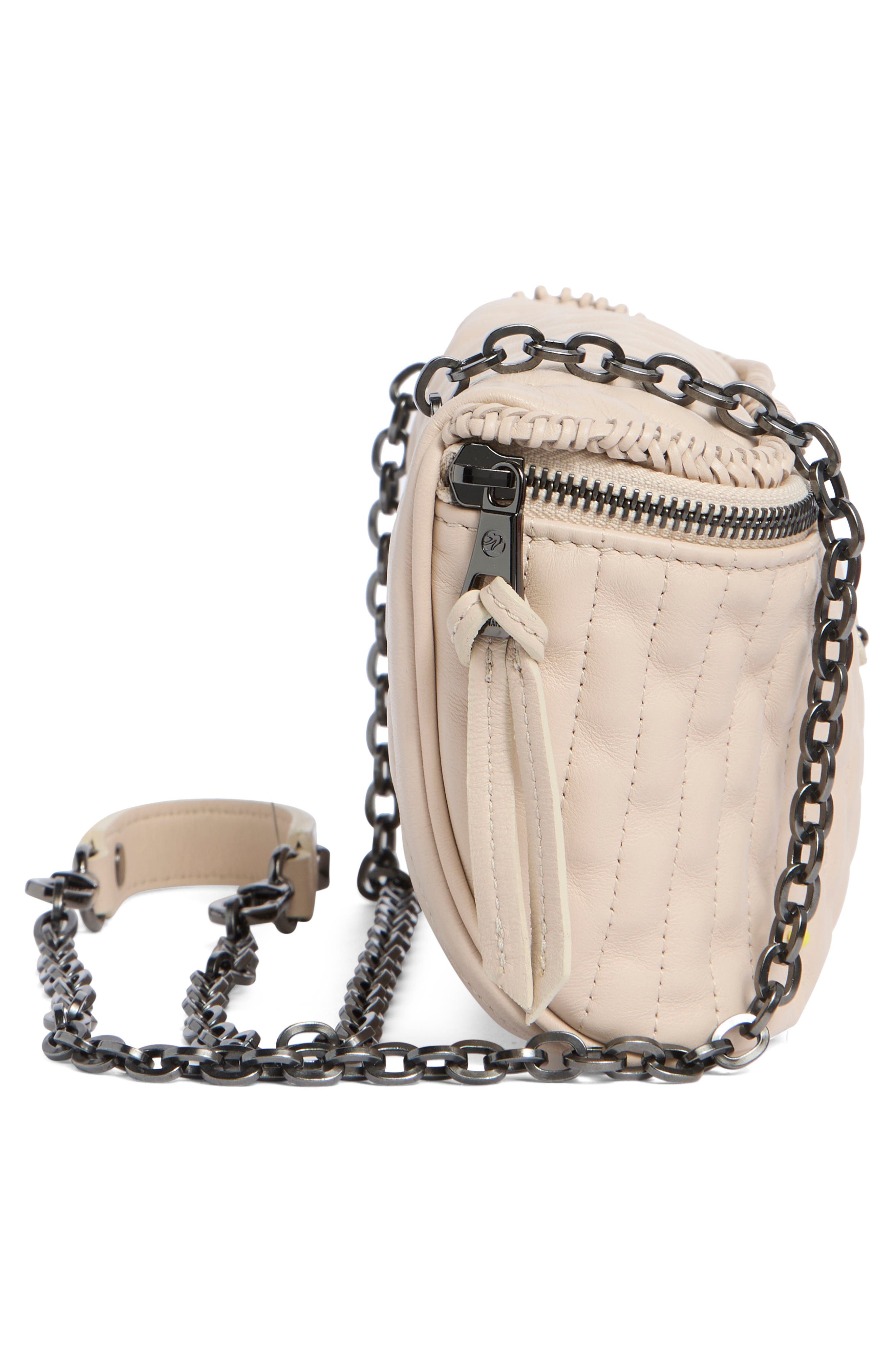 Longchamp Medium Crossbody Bag, Alternate, color, Chalk