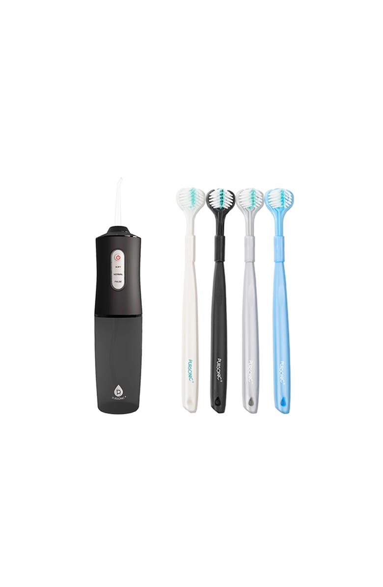 PURSONIC Water Flosser & 3D Advanced Tech Toothbrush Set, Main, color, Multicolor