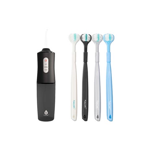 Water Flosser & 3D Advanced Tech Toothbrush Set