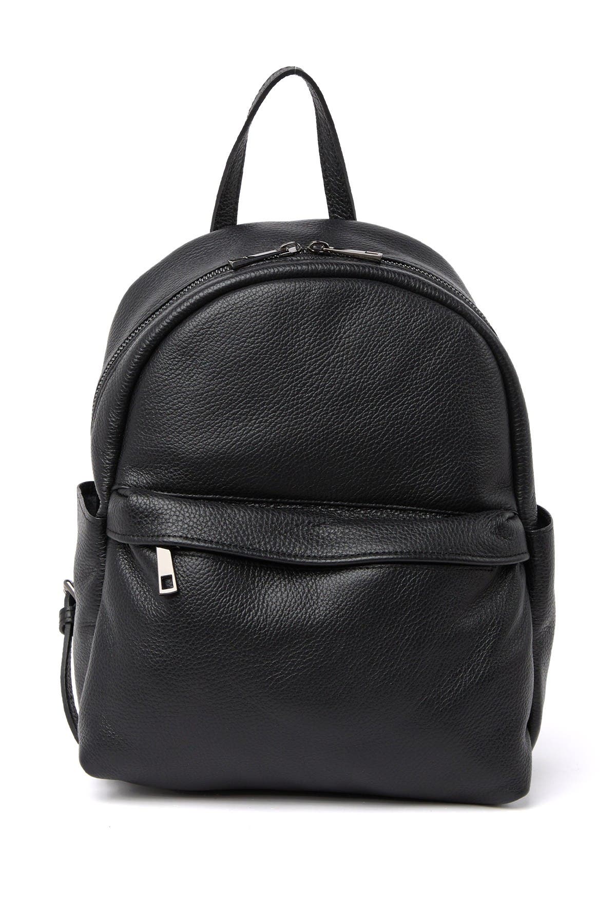 MASSIMO CASTELLO Leather Backpack, Main, color, 