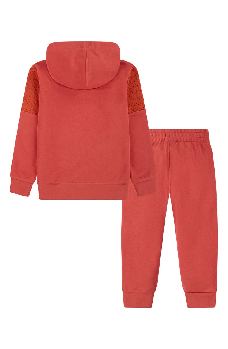 Jordan Kids' Off Court Flight Hoodie & Sweatpants Set, Alternate, color, Lobster