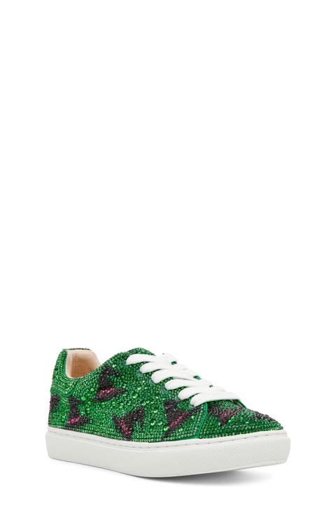 Sidny Crystal Sneaker (Baby, Walker & Toddler)