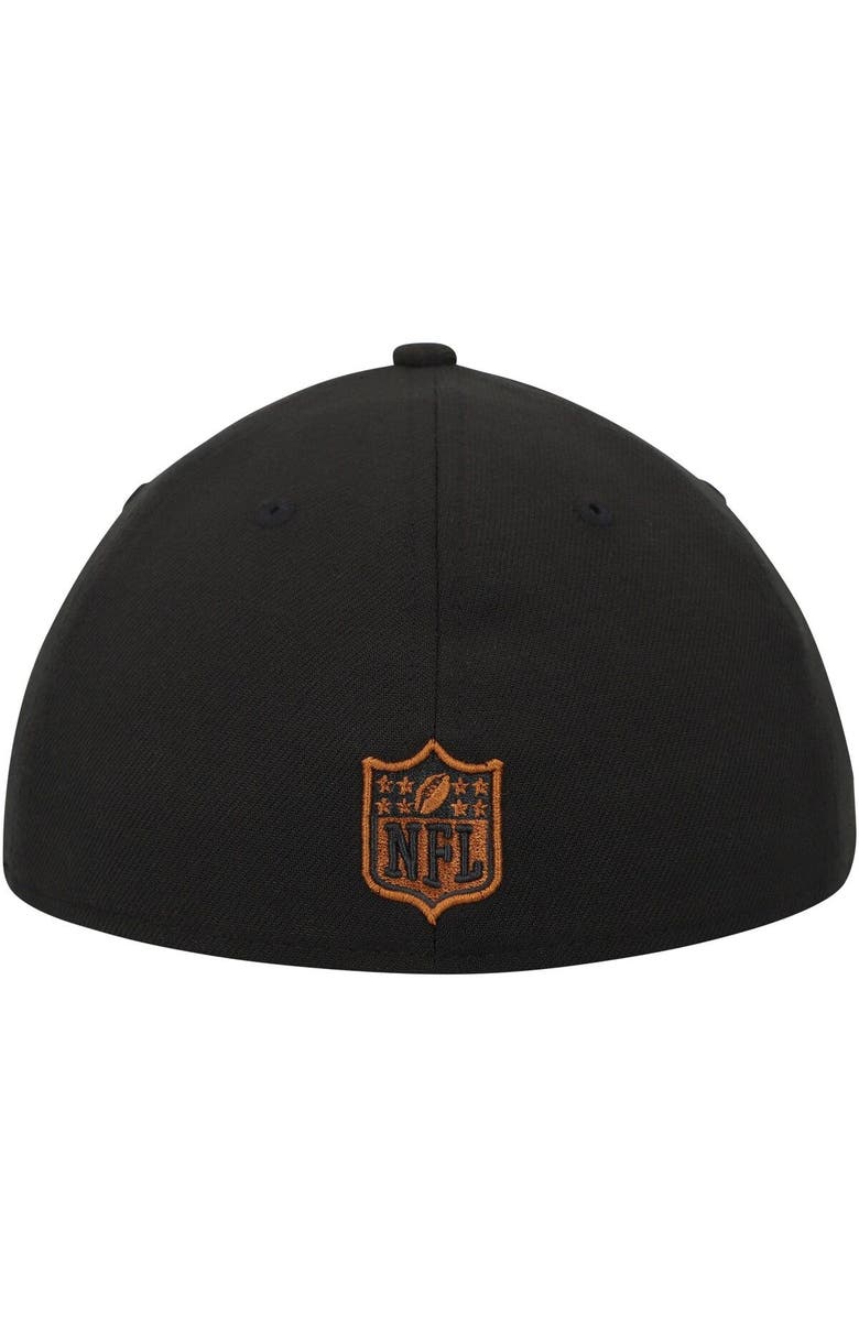 New Era Men's New Era Black Tennessee Titans Gulch 39THIRTY Flex Hat, Alternate, color,