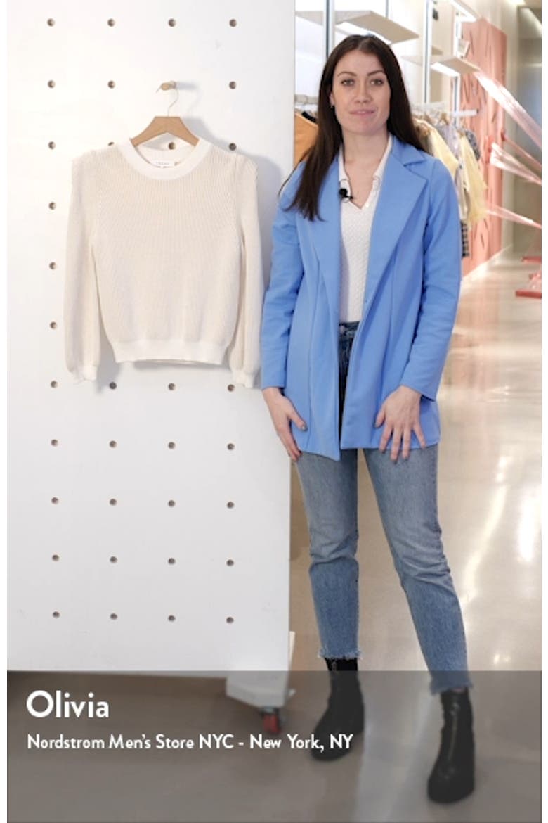 Rib Organic Cotton Sweater video