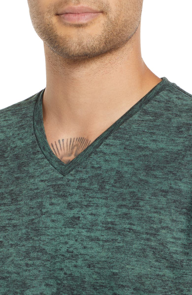 The Rail Burnout V-Neck T-Shirt, Alternate, color,