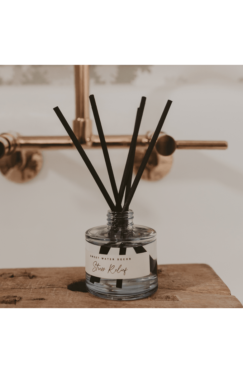 SWEET WATER DECOR Stress Relief Reed Diffuser, Alternate, color, Spa Day
