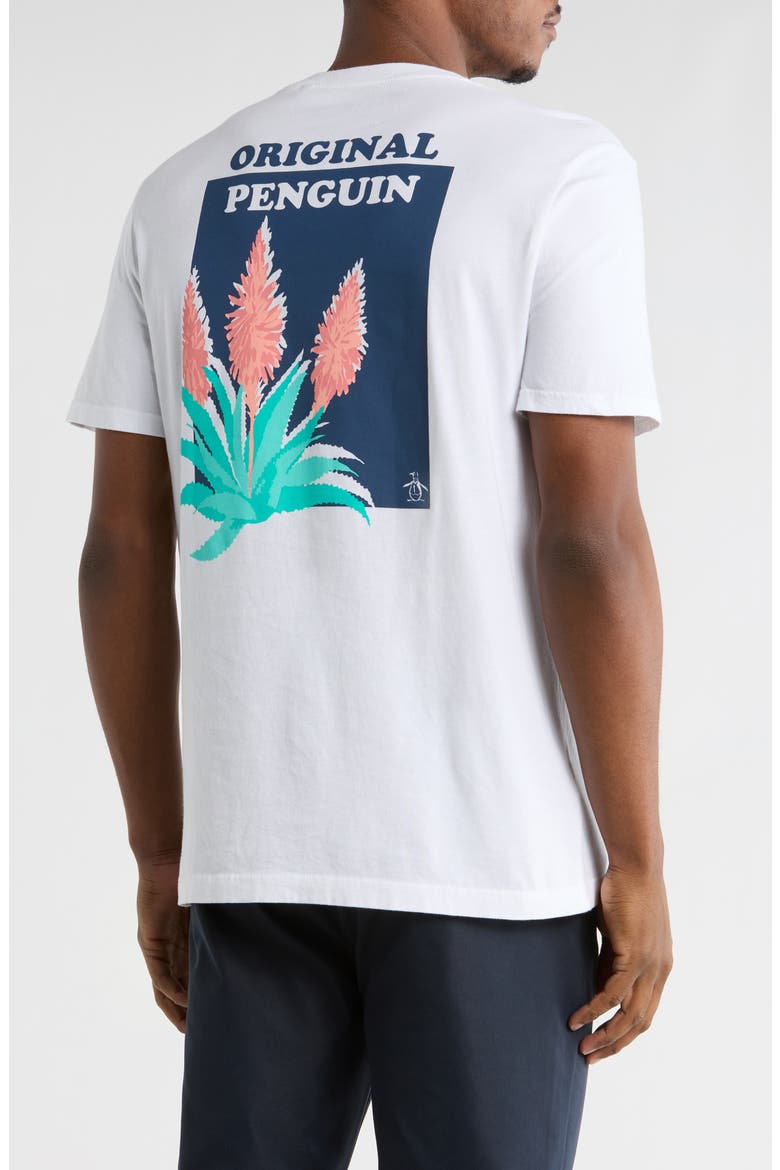 Flower Graphic T-Shirt, Alternate, color, BRIGHT WHITE