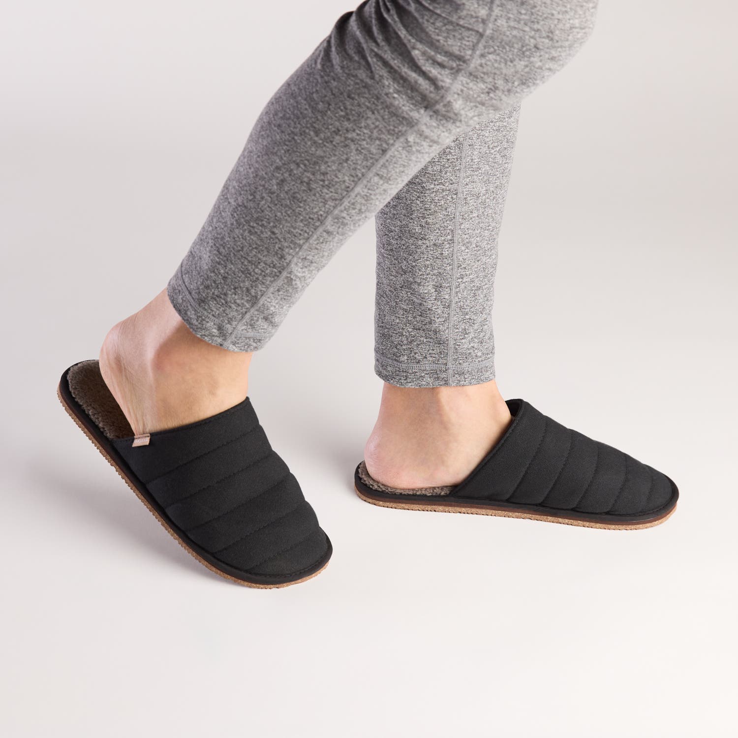 Feelgoodz Men's Mule Woven Slipper, Alternate, color, Meteorite