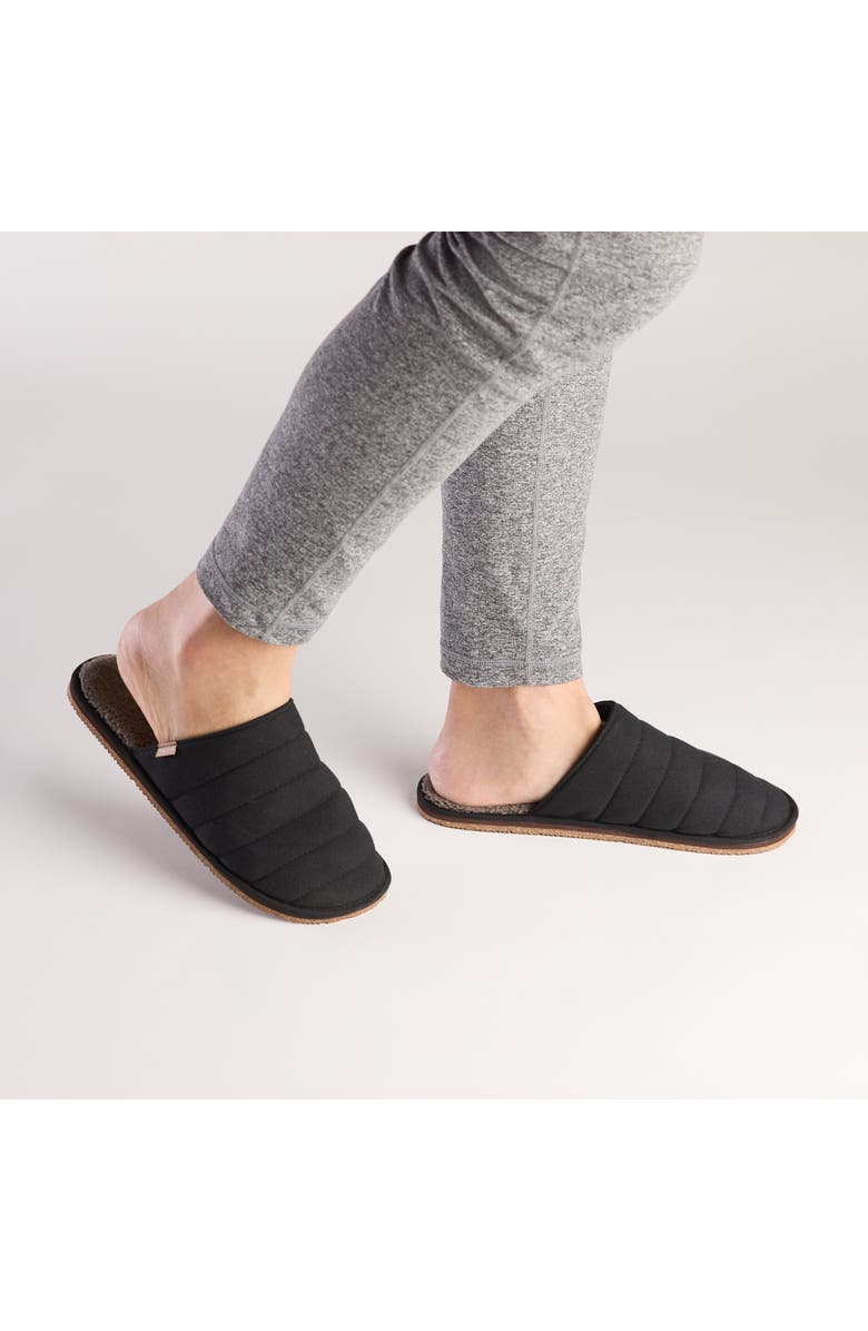 Feelgoodz Men's Mule Woven Slipper, Alternate, color, Meteorite