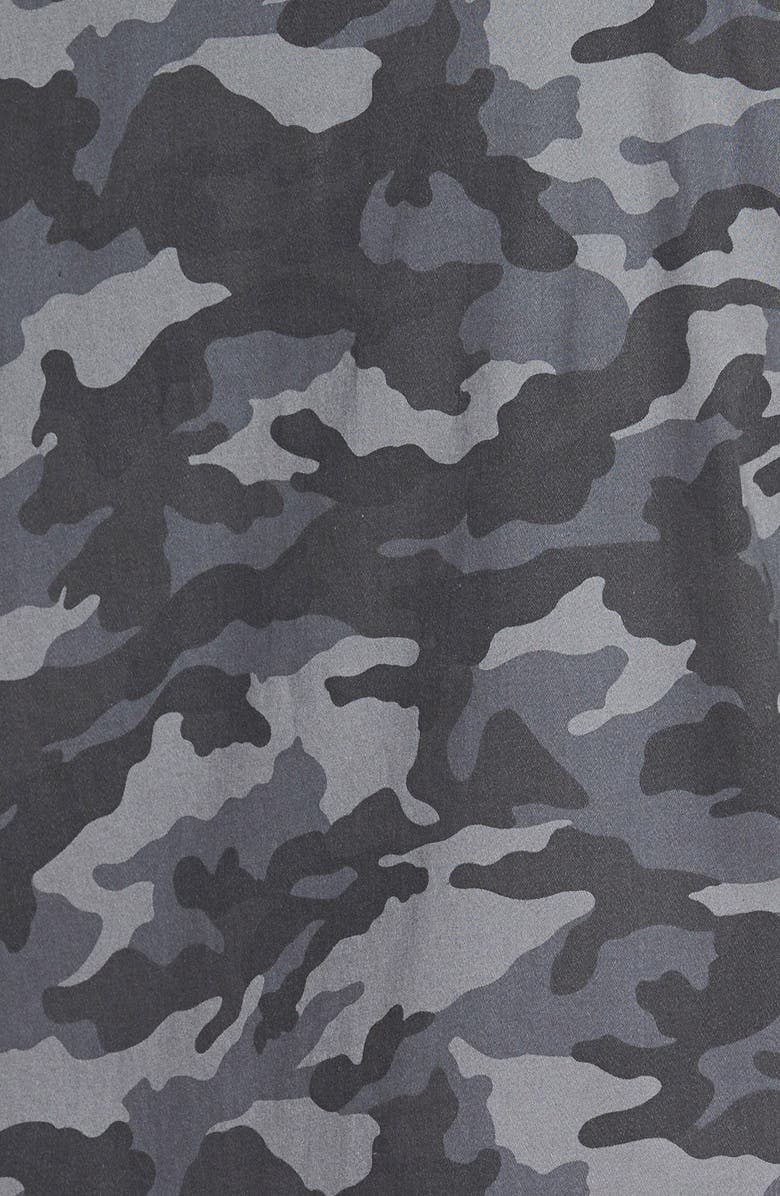 Press Lightweight Stretch Cotton Military Jacket, Alternate, color, 