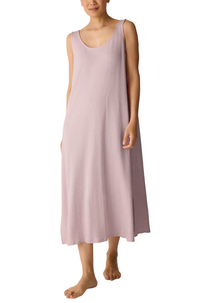 Organic Cotton Scoop Neck Maxi Dress, Alternate, color, PEARLESCENT